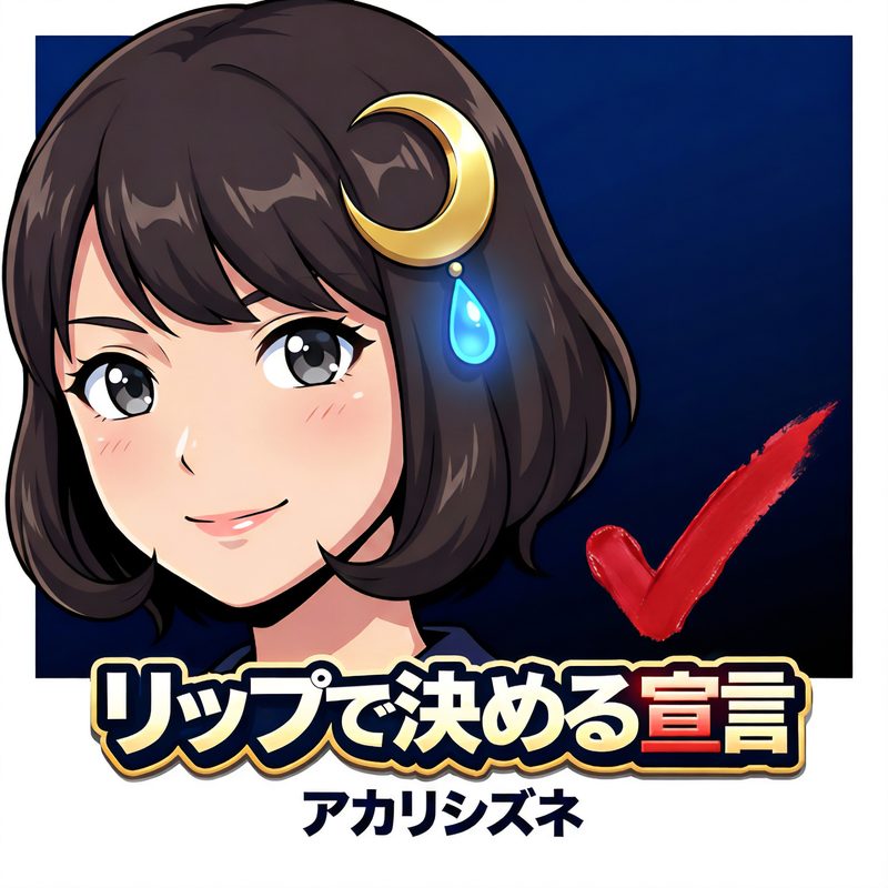 リップで決める宣言 ジャケット
