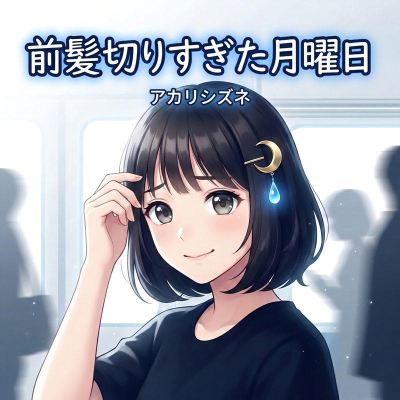 前髪切りすぎた月曜日 ジャケット